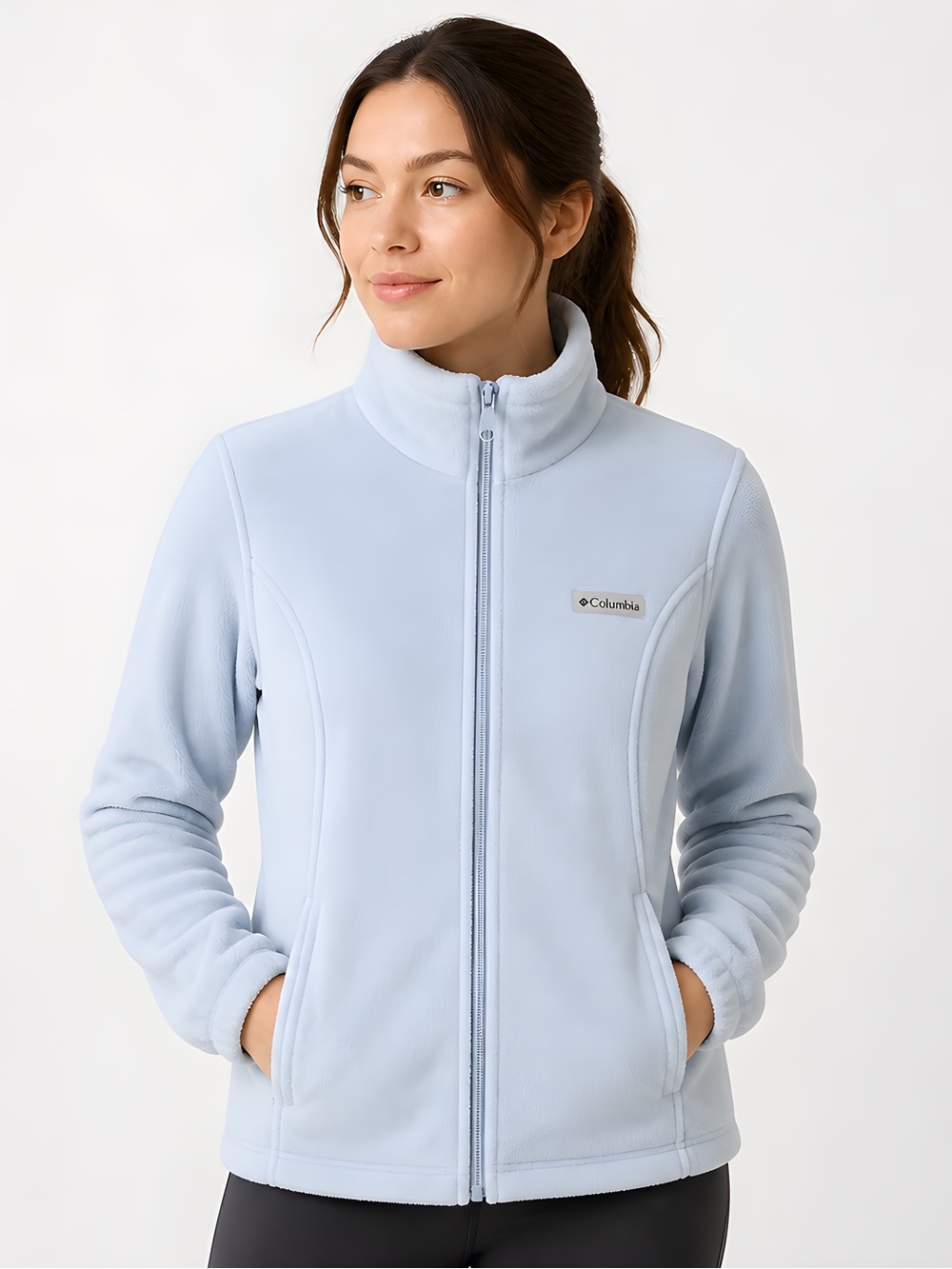 Columbia Women's Benton Springs Full Zip-Up Fleece Jacket -Size M